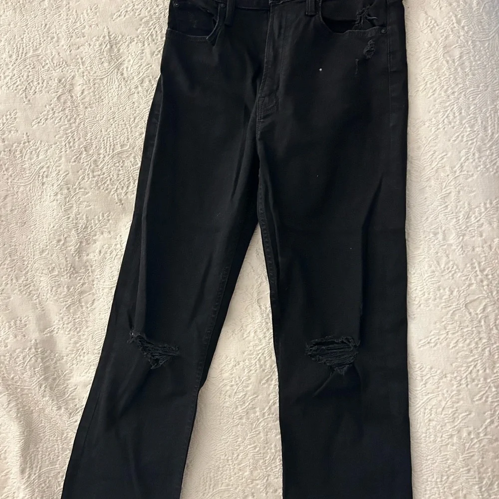 Mother High Waisted Rider Ankle Jeans - Picture 3 of 5